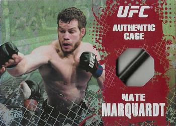 2010 Topps UFC Main Event - Cage Relics #CR-NM Nate Marquardt Front