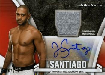 2013 Topps UFC Knockout - Fighter Relics Autographs #KAR-JS Jorge Santiago Front