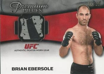 2013 Topps UFC Knockout - Premium Pieces Relics #PPR-BE Brian Ebersole Front