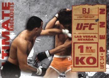 2013 Topps UFC Knockout - Ultimate Knockouts #UKO-20 BJ Penn Front