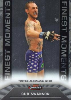 2013 Finest UFC - Finest Moments #FM-18 Cub Swanson Front