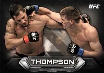 2014 Topps UFC Knockout #17 Stephen Thompson Front