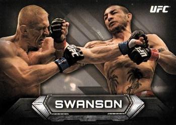 2014 Topps UFC Knockout #26 Cub Swanson Front
