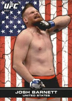 2013 Topps UFC Bloodlines - Flag Parallel #60 Josh Barnett Front