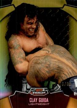 2012 Finest UFC - Refractors Gold #31 Clay Guida Front