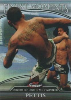 2011 Finest UFC - Finest Moments Refractors #FM-AP Anthony Pettis Front