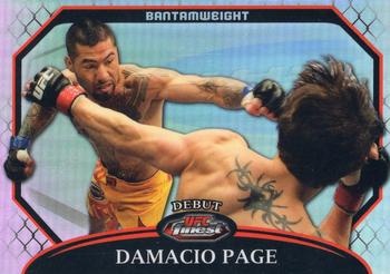 2011 Finest UFC - Refractors #97 Damacio Page Front