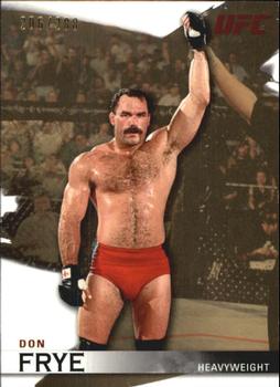 2010 Topps UFC Knockout - Gold #10 Don Frye Front
