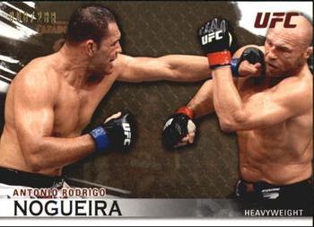 2010 Topps UFC Knockout - Gold #24 Antonio Rodrigo Nogueira Front