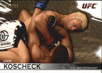2010 Topps UFC Knockout - Gold #27 Josh Koscheck Front
