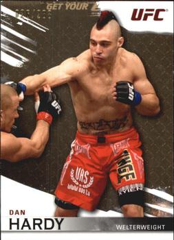 2010 Topps UFC Knockout - Gold #30 Dan Hardy Front