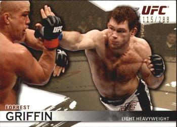 2010 Topps UFC Knockout - Gold #33 Forrest Griffin Front