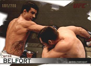 2010 Topps UFC Knockout - Gold #34 Vitor Belfort Front