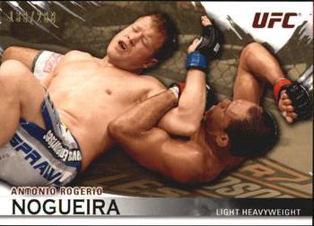 2010 Topps UFC Knockout - Gold #37 Antonio Rogerio Nogueira Front