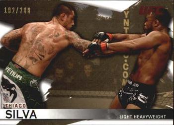 2010 Topps UFC Knockout - Gold #40 Thiago Silva Front