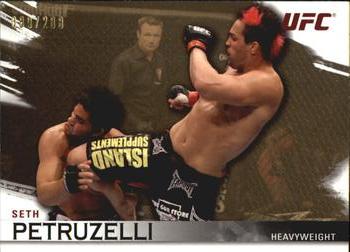 2010 Topps UFC Knockout - Gold #81 Seth Petruzelli Front