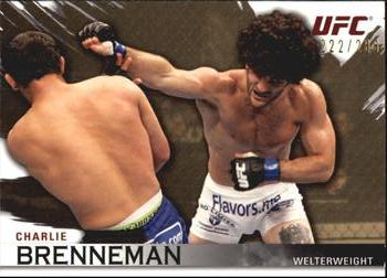 2010 Topps UFC Knockout - Gold #90 Charlie Brenneman Front