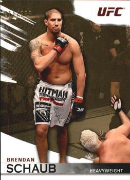 2010 Topps UFC Knockout - Gold #101 Brendan Schaub Front