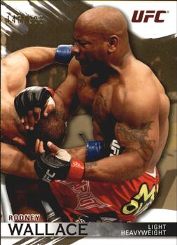2010 Topps UFC Knockout - Gold #107 Rodney Wallace Front
