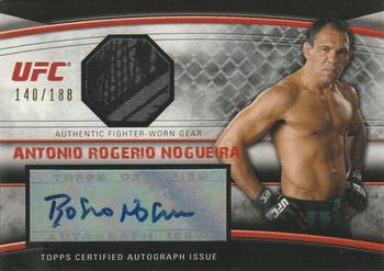 2010 Topps UFC Knockout - Autograph Fighter Relic #AFG-ARN Antonio Rogerio Nogueira Front