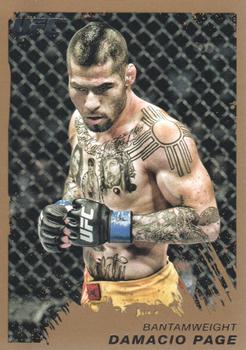 2011 Topps UFC Moment of Truth - Gold #15 Damacio Page Front