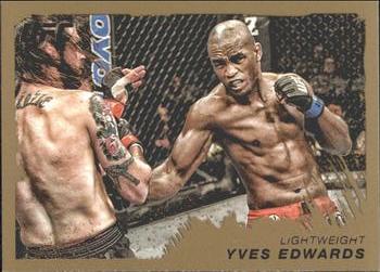 2011 Topps UFC Moment of Truth - Gold #64 Yves Edwards Front