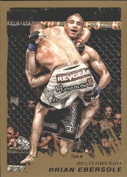 2011 Topps UFC Moment of Truth - Gold #66 Brian Ebersole Front