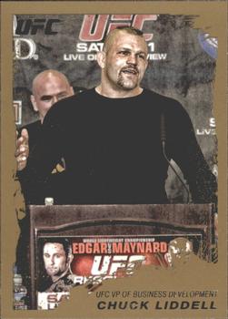 2011 Topps UFC Moment of Truth - Gold #76 Chuck Liddell Front