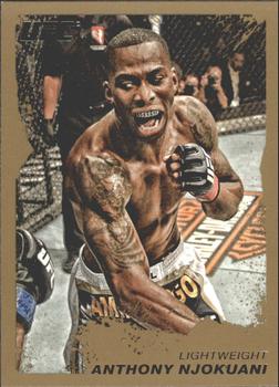 2011 Topps UFC Moment of Truth - Gold #78 Anthony Njokuani Front