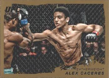 2011 Topps UFC Moment of Truth - Gold #84 Alex Caceres Front