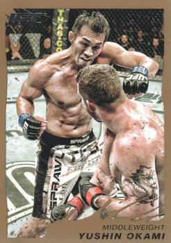 2011 Topps UFC Moment of Truth - Gold #91 Yushin Okami Front