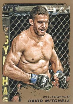 2011 Topps UFC Moment of Truth - Gold #113 David Mitchell Front