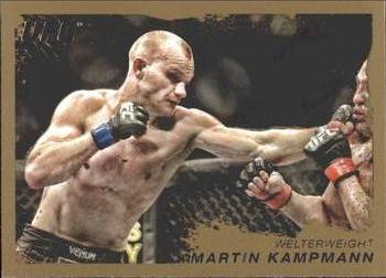 2011 Topps UFC Moment of Truth - Gold #140 Martin Kampmann Front