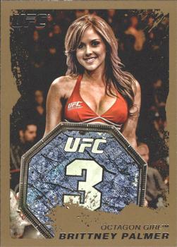 2011 Topps UFC Moment of Truth - Gold #166 Brittney Palmer Front