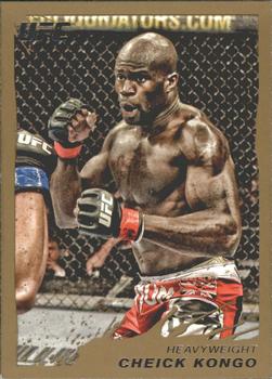 2011 Topps UFC Moment of Truth - Gold #191 Cheick Kongo Front
