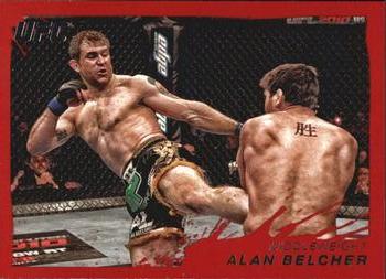 2011 Topps UFC Moment of Truth - Ruby #57 Alan Belcher Front