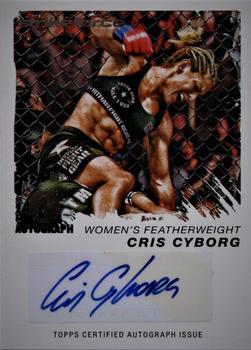 2011 Topps UFC Moment of Truth - Certified Signatures #CS-CCY Cris Cyborg Front