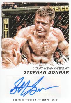 2011 Topps UFC Moment of Truth - Certified Signatures #CS-SB Stephan Bonnar Front