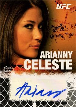 2010 Topps UFC - Autograph Onyx #FA-AC Arianny Celeste Front