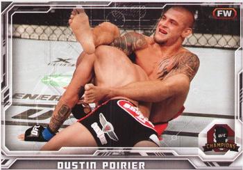 2014 Topps UFC Champions #75 Dustin Poirier Front