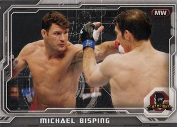 2014 Topps UFC Champions #55 Michael Bisping Front