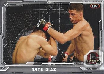 2014 Topps UFC Champions #99 Nate Diaz Front
