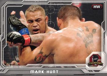 2014 Topps UFC Champions #159 Mark Hunt Front