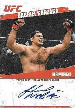 2009 Topps UFC Round 2 - Autographs #FA-GG Gabriel Gonzaga Front