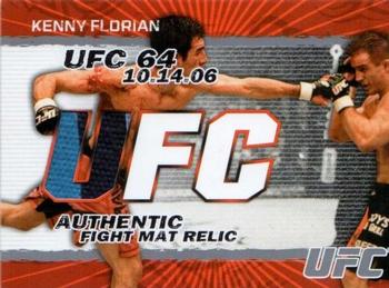2009 Topps UFC Round 2 - Fight Mat Relics #FM-KF Kenny Florian Front