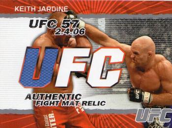 2009 Topps UFC Round 2 - Fight Mat Relics #FM-KJ Keith Jardine Front