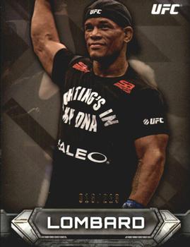 2014 Topps UFC Knockout - Gold #3 Hector Lombard Front
