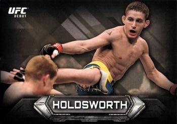 2014 Topps UFC Knockout - Gold #14 Chris Holdsworth Front