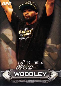 2014 Topps UFC Knockout - Gold #21 Tyron Woodley Front