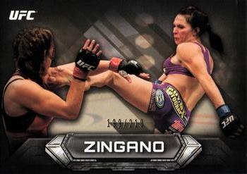 2014 Topps UFC Knockout - Gold #23 Cat Zingano Front